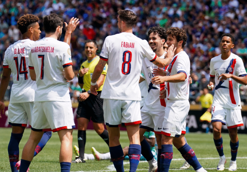 PSG mendominasi Seattle Sounders dan memenuhi syarat untuk tanggal 8