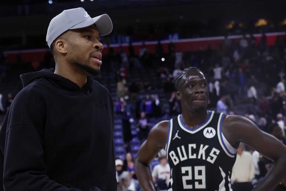 Giannis Antetokounmpo masih absen; Bucks, Nets bermain di luar musim
