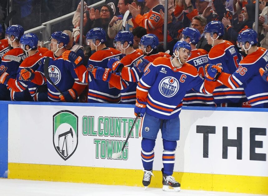Oilers dapat menyelesaikan pertandingan kandang di babak playoff dengan kemenangan atas Canucks