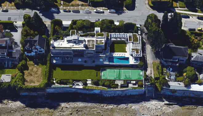Miliarder Chip Wilson memenangkan tawaran untuk menurunkan nilai taksiran rumah di Vancouver sebesar $18 juta